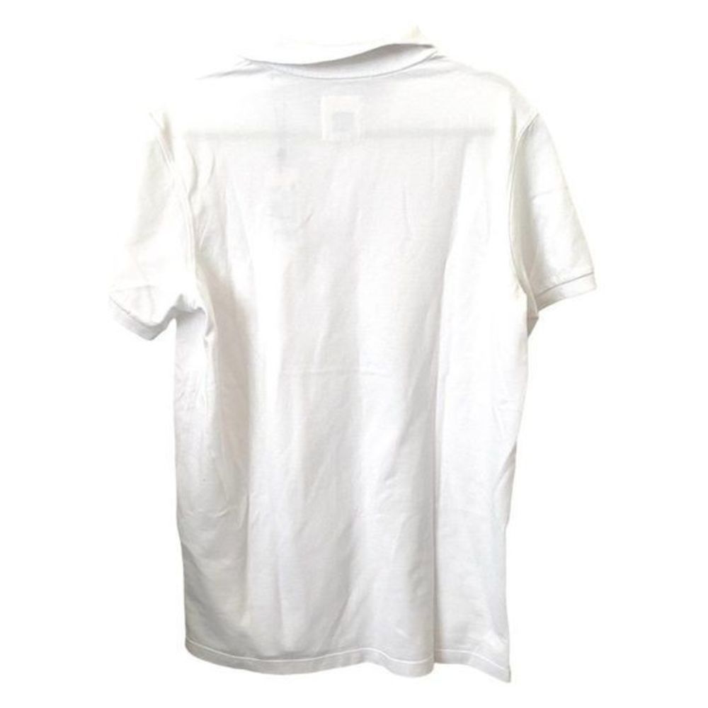 Men's White Polo Shirt — Classic Breathable Short Sleeve - Picture 2 of 3